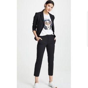 Theory Treeca 2 Cropped Wool Pants